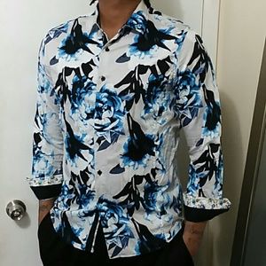 Mens button down dress shirt